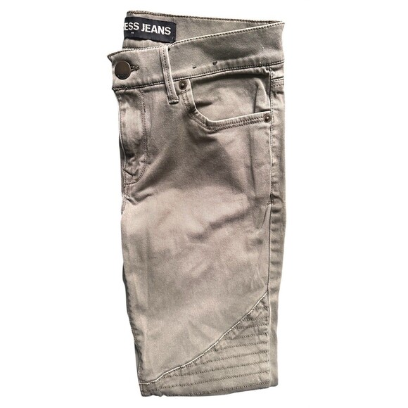 Express Jeans Women’s Green Khaki Legging Pants Size 4 Athleisure Boho - Picture 1 of 8